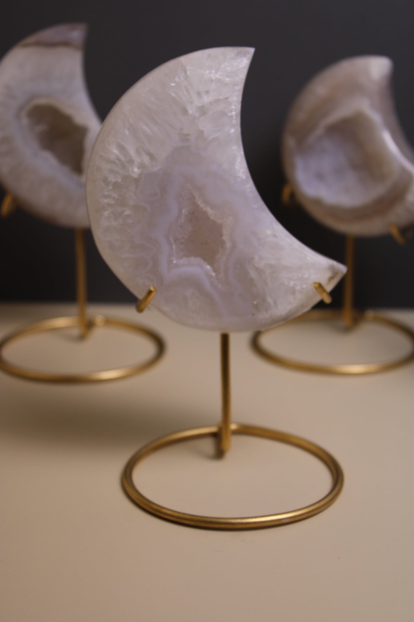 Drusy Agate Moon - AM02