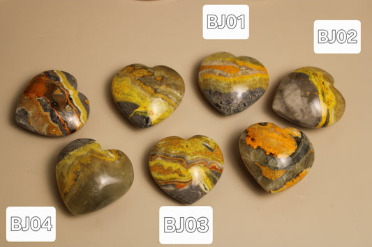 Bumble Bee Jasper - Puffy Heart - BJ03