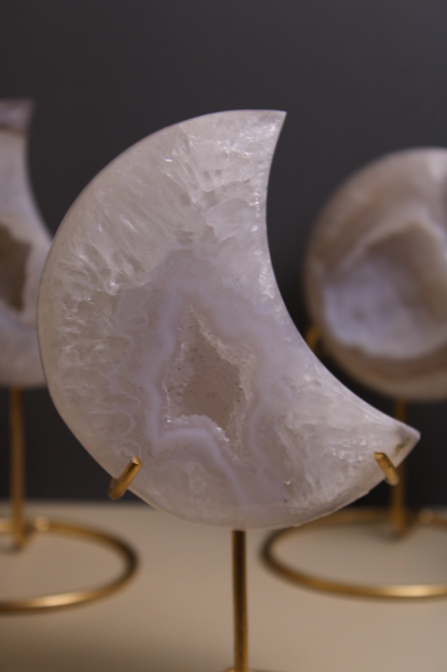 Drusy Agate Moon - AM02