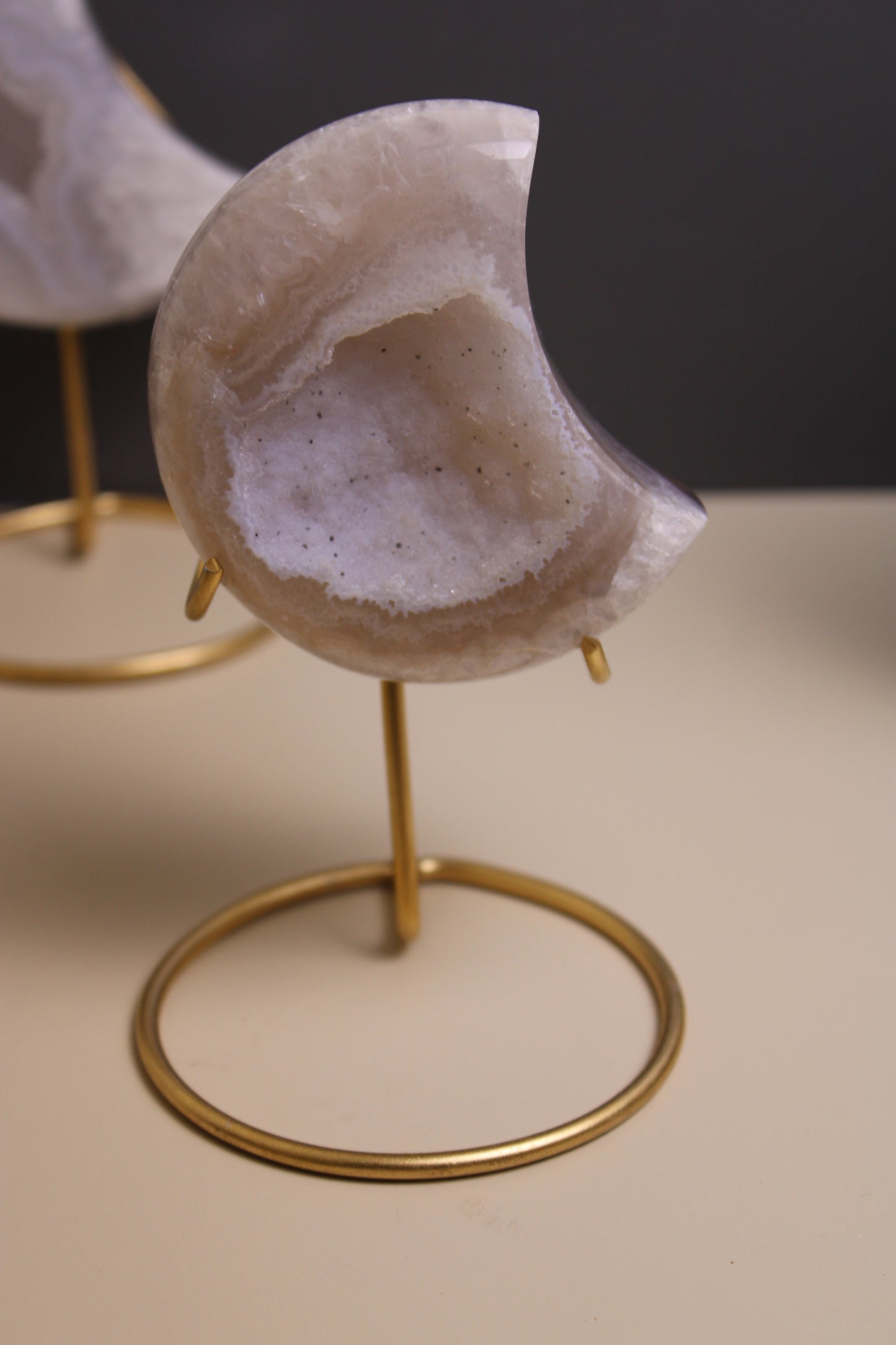 Drusy Agate Moon - AM04