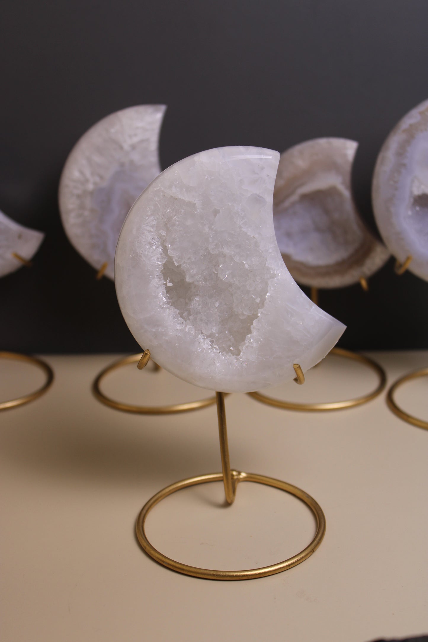 Drusy Agate Moon - AM03