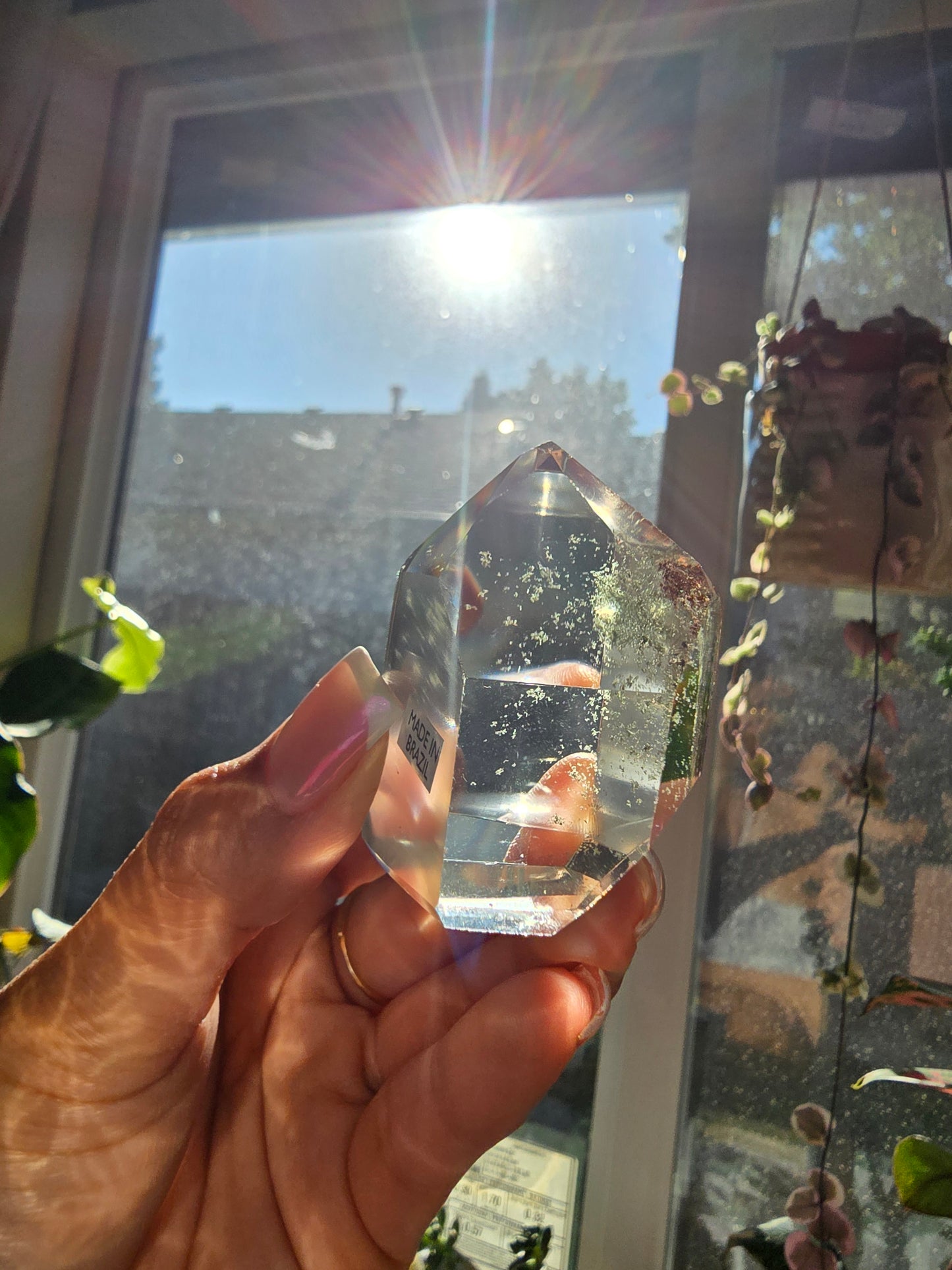 Lemurian Quartz- Inclusions 35A